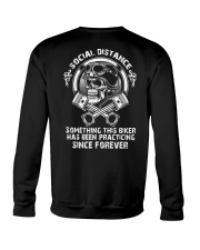 PRACTICING SOCIAL DISTANCING Crewneck Sweatshirt thumbnail