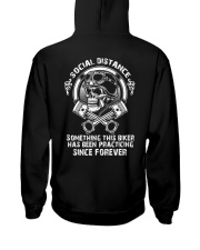 PRACTICING SOCIAL DISTANCING Hooded Sweatshirt thumbnail