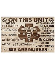 WE ARE NURSE POSTER 17x11 Poster front