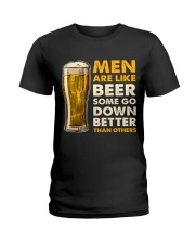 MEN ARE LIKE BEER Ladies T-Shirt thumbnail
