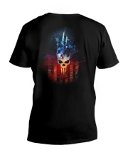 AME SKULLT-SHIRT V-Neck T-Shirt thumbnail