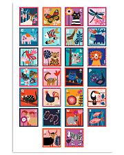 ALPHABET OF ANIMALS 11x17 Poster front