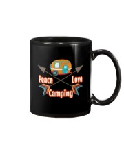 PEACE LOVE CAMPING Mug thumbnail