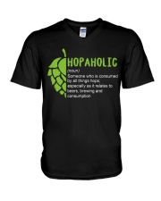 Hopaholic V-Neck T-Shirt tile