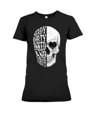 NERDY DIRTY INKED AND CURVY Premium Fit Ladies Tee thumbnail