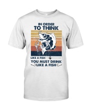 YOU MUST DRINK LIKE A FISH Premium Fit Mens Tee tile