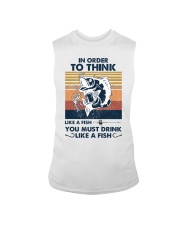 YOU MUST DRINK LIKE A FISH Sleeveless Tee tile