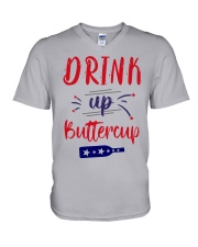 DRINK UP V-Neck T-Shirt tile