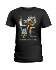 SOCIAL DISTANCING Ladies T-Shirt thumbnail
