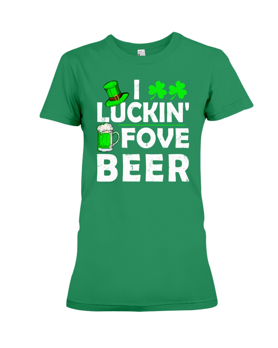 Love beer Premium Fit Ladies Tee