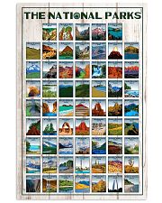 THE NATIONAL PARKS - w 24x36 Poster front