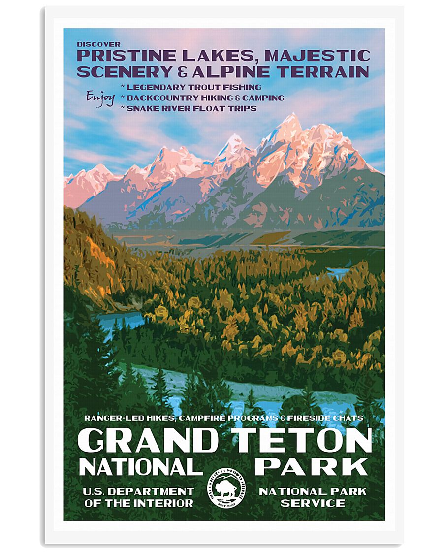 GRAND TETON 11x17 Poster