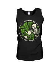 YOU MAKE ME FEEL ALIVE Unisex Tank tile
