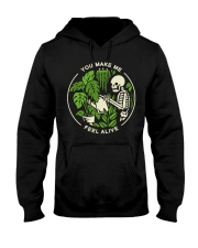 YOU MAKE ME FEEL ALIVE Hooded Sweatshirt tile