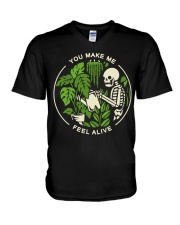 YOU MAKE ME FEEL ALIVE V-Neck T-Shirt tile