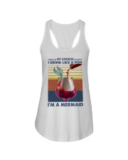 I'M A MERMAID Ladies Flowy Tank tile