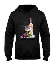 WINE - FLOWER Hooded Sweatshirt thumbnail