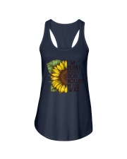 I'M BLUNT BECAUSE GOD ROLLED ME THAT WAY Ladies Flowy Tank thumbnail