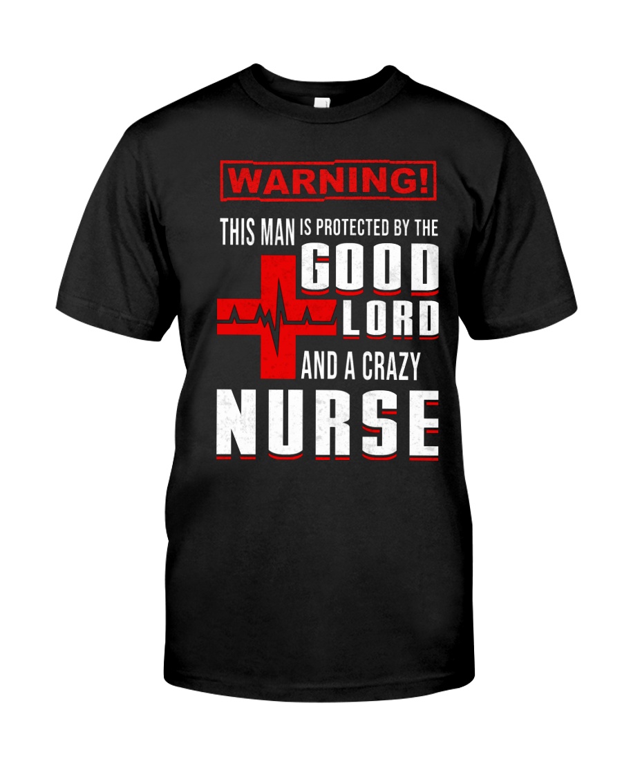 PROTECTED BY A NURSE Classic T-Shirt