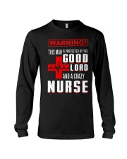 PROTECTED BY A NURSE Long Sleeve Tee thumbnail
