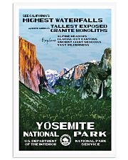 YOSEMITE 11x17 Poster front