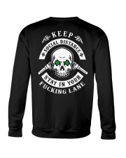 SOCIAL DISTANCING T-SHIRT Crewneck Sweatshirt thumbnail