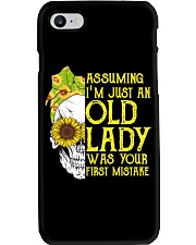 ASSUMING I'M JUST AN OLD LADY Phone Case thumbnail