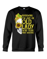 ASSUMING I'M JUST AN OLD LADY Crewneck Sweatshirt thumbnail