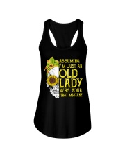 ASSUMING I'M JUST AN OLD LADY Ladies Flowy Tank thumbnail