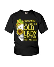 ASSUMING I'M JUST AN OLD LADY Youth T-Shirt thumbnail