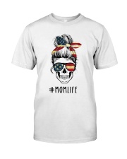 AMERICAN FLAG SKULL Classic T-Shirt thumbnail