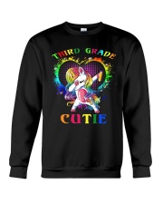 THIRD GRADE CUTIE UNICORN Crewneck Sweatshirt thumbnail