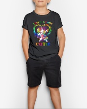 THIRD GRADE CUTIE UNICORN Youth T-Shirt lifestyle-youth-tshirt-front-1
