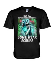 NURSE HEROES T-SHIRT V-Neck T-Shirt thumbnail