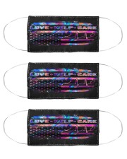 COLORFUL 1 Cloth Face Mask - 3 Pack front