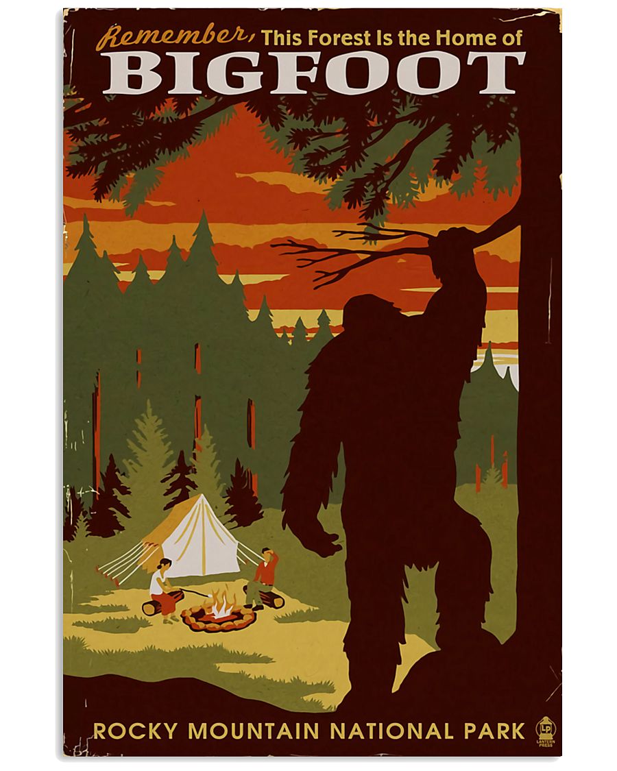 HOME OF BIGFOOT 11x17 Poster