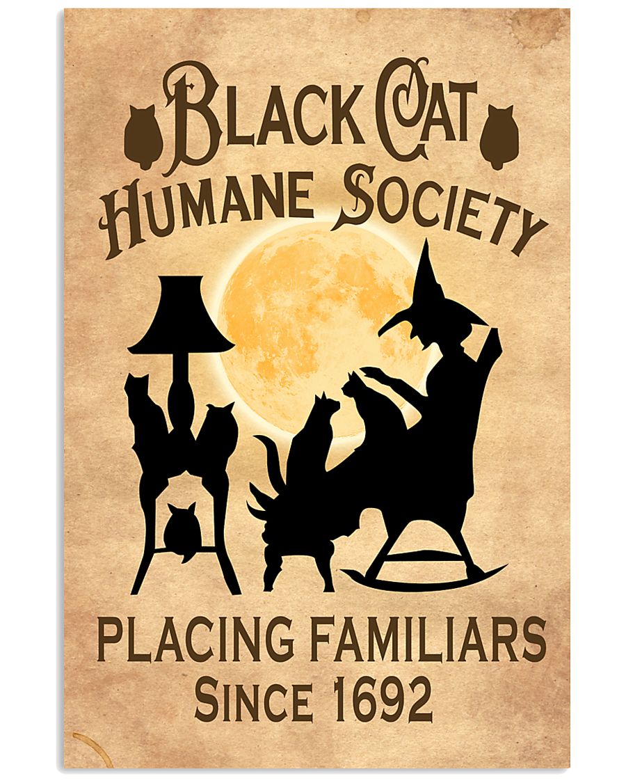 BLACK CAT HUMANE SOCIETY 11x17 Poster