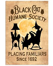 BLACK CAT HUMANE SOCIETY 11x17 Poster front