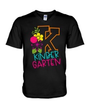 KINDERGARTEN V-Neck T-Shirt thumbnail