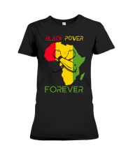 BLACK POWER Premium Fit Ladies Tee thumbnail