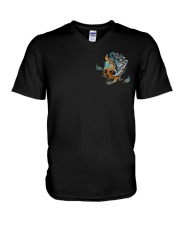 ZERO SKULL V-Neck T-Shirt thumbnail
