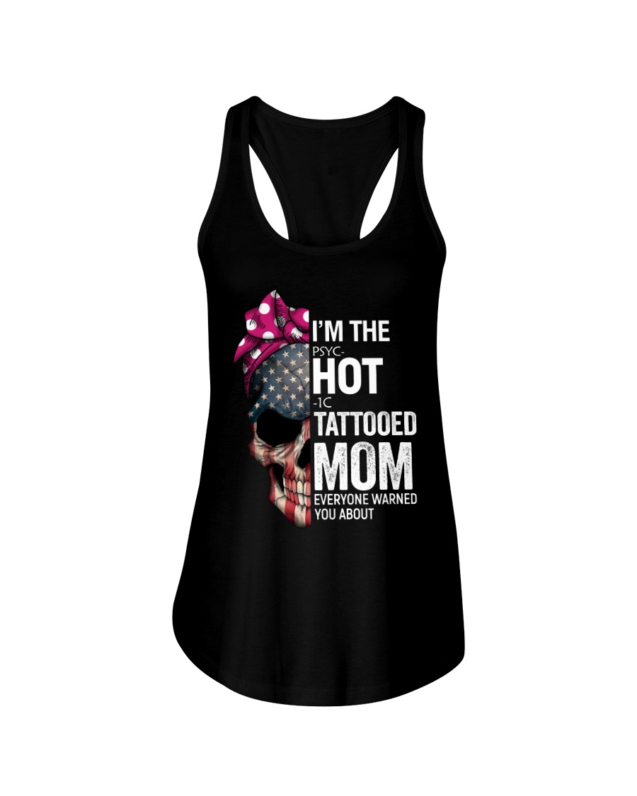 HOT TATTOOED MOM Ladies Flowy Tank
