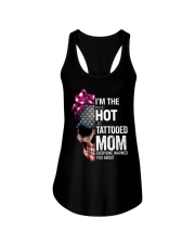 HOT TATTOOED MOM Ladies Flowy Tank front
