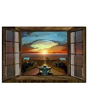 SUNSET RIDE 24x16 Poster front