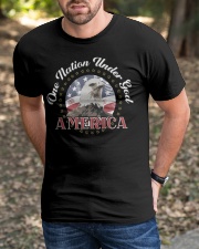 ONE NATION UNDER GOD Classic T-Shirt apparel-classic-tshirt-lifestyle-front-52