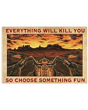 CHOOSE SOMETHING FUN 24x16 Poster front
