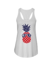 Perfect idea for Independence Day Ladies Flowy Tank front