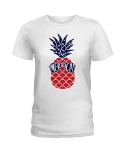 Perfect idea for Independence Day Ladies T-Shirt tile