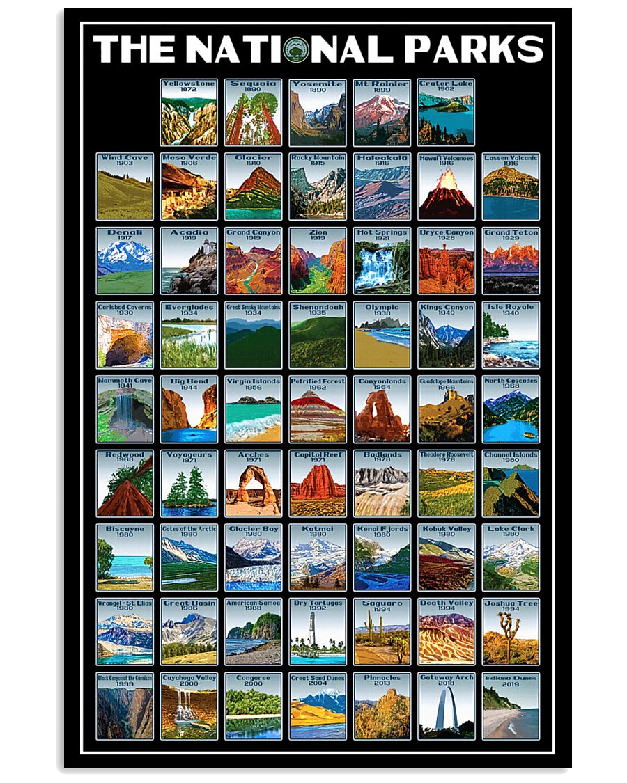 THE NATIONAL PARKS - 61 NPS 24x36 Poster
