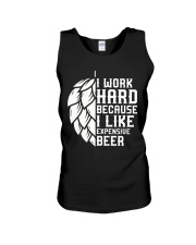 I like expensive beer Unisex Tank thumbnail